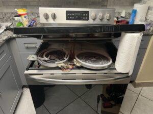 Whirpool oven  repair
